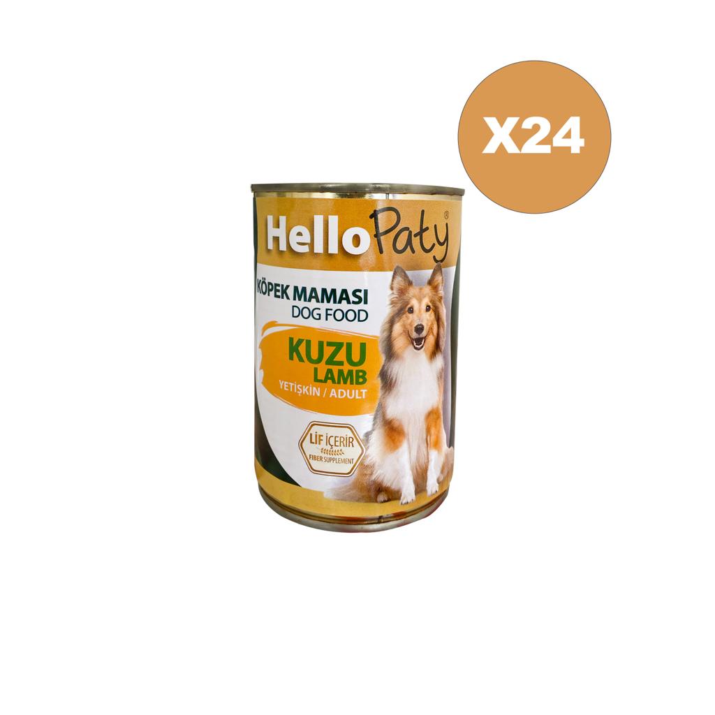 Hello Paty Kuzu Etli Köpek Konservesi 415 Gr. x 24 Adet