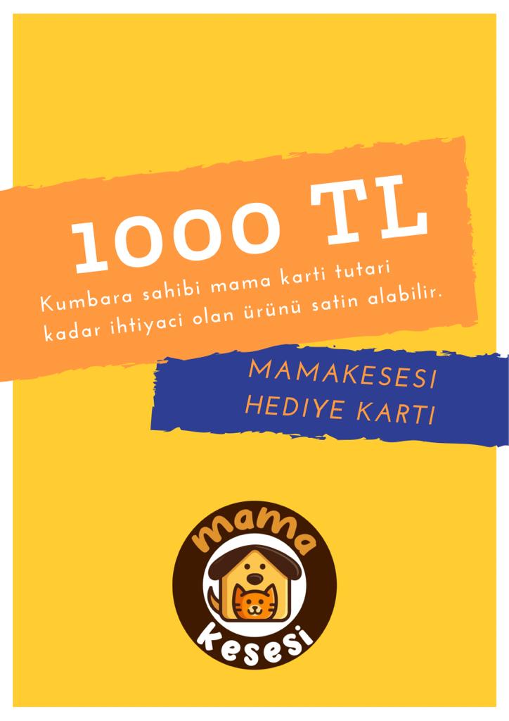 MamaKesesi Hediye Kartı 1000 TL
