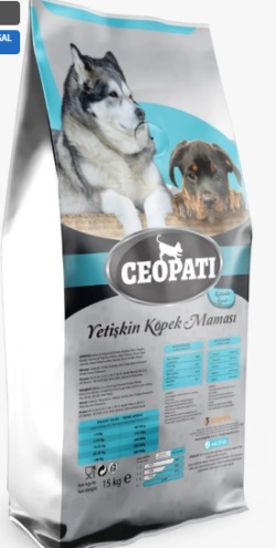 CEO PATİ KUZULU KÖPEK MAMASI 15KG